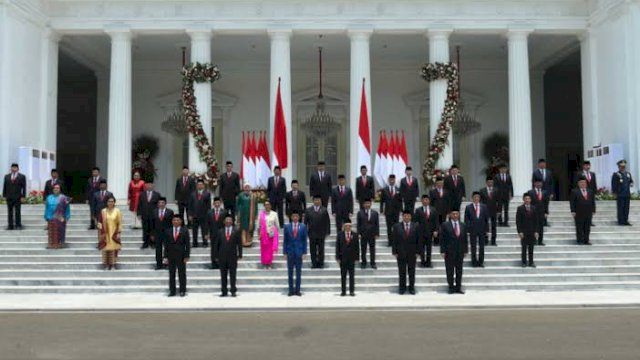 Kabinet Jokowi atau dikenal dengan nama Kabinet Indonesia Maju. Foto: dok Sekretariat Kepresidenan RI