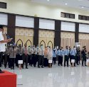 Jelang Pemberangkatan Jemaah Calon Haji, PPIH Embarkasi Makassar Gelar Apel Siaga