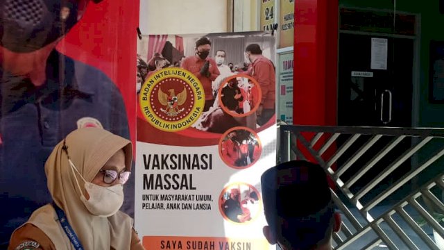 Koordinator Wilayah (Korwil)  Kabupaten Pangkep menjadi tuang rumah pelaksanaan vaksinasi untuk masyarakat/Ist