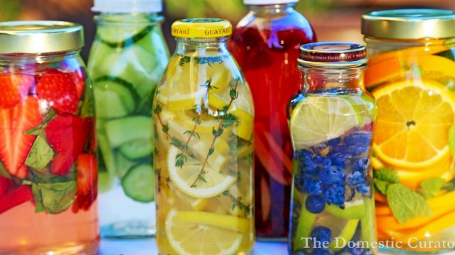 Ilustrasi Infused water 