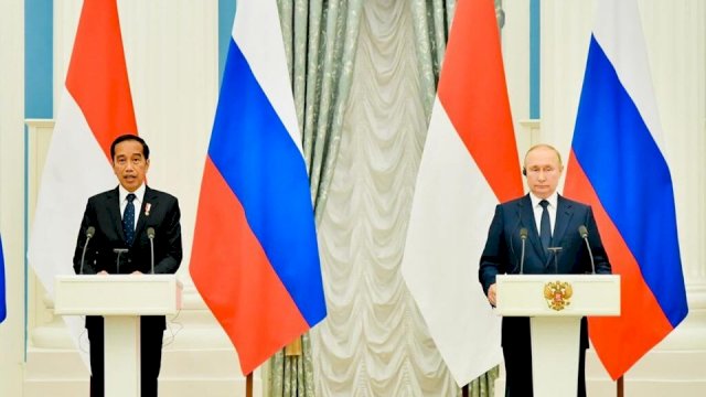 Pernyataan Lengkap Jokowi saat Bertemu Presiden Rusia Vladimir Putin