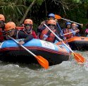 Wisata Arung Jeram di Enrekang Sangat Potensial, Dispopar Jajal Jeram Sungai Mata Allo