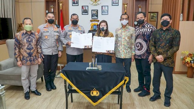 Pertemuan PT Vale dengan Kapolda Sultra.
