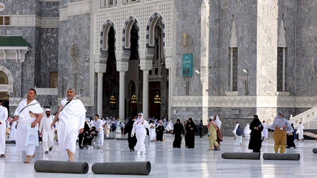 Ilustrasi haji. Foto: istock 
