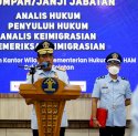 Kakanwil Lantik Analis Hukum Kemenkumham Sulsel
