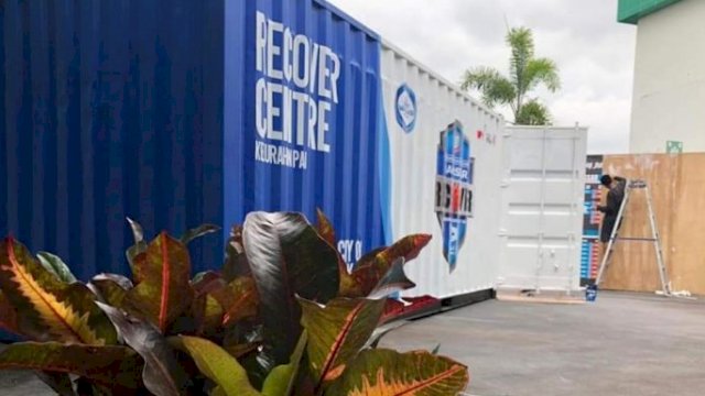 Kontainer Makassar Recorver. Koordinator Lembaga Antikorupsi Sulsel (Laksus) meminta agar pihak kepolisian segera melakukan perkembangan terkait perkara dugaan korupsi pada proyek tersebut/INT