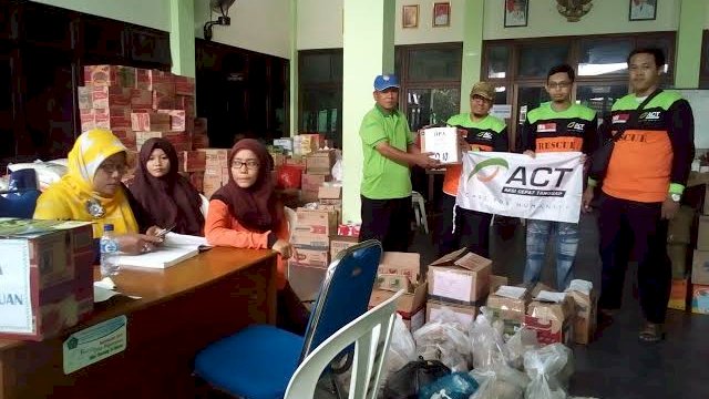 Salah satu dokumentasi kegiatan kemanusiaan ACT. Foto: dok ACT 