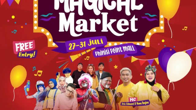 Magical Market akan Digelar  27 Juli Mendatang, Hadirkan Berbagai Keseruan Menarik untuk Anak