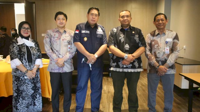 Kunjungan Wakil Menteri Tenaga Kerja Indonesia, Afriansyah Noor, di Kota Makassar, Sulsel, Kamis (7/7/2022). Foto: PORTALMEDIA/Dewi