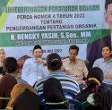 Hengky Yasin Lakukan Sosialisasi Perda No. 4 Tentang Pengembangan Pertanian Organik di Takalar