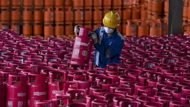 Selain bbm nonsubsidi, salah satu yang mengalami kenaikan harga juga LPG nonsubsidi jenis Bright Gas. Foto: dok Pertamina