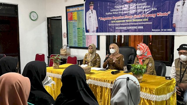 Sukseskan Program Lorong Wisata, DP3A Kota Makassar Bentuk Forum Milenial di Setiap Kelurahan