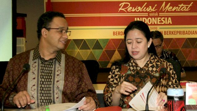 Puan Maharani dengan Anies Baswedan sebagai capres-cawapres mencuat/INT