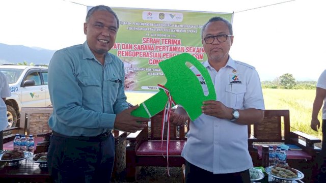 Terima 6 Unit Alsintan, Bupati Lutim Sebut PT Vale Andil Dorong Kemandirian Sektor Pertanian