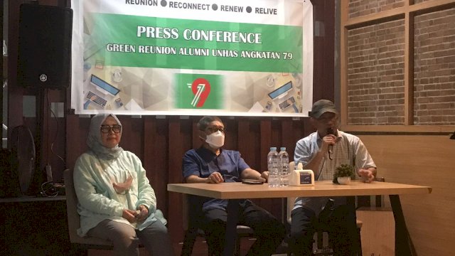 Green Reunion, Alumni Teknik Unhas Angkatan 79 akan Tanam 1700 Pohon di Gowa 