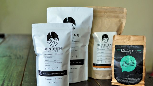 Brand &ldquo;Bantaeng Coffee&rdquo; Jadi Primadona, Pasarkan Ratusan Kilo Perbulan