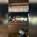 Kawanan Geng Motor Teror Warga saat Asyik Nongkrong di Minimarket