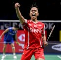 Indonesia Dominasi Gelar di Singapore Open 2022, Ginting Banting Raket