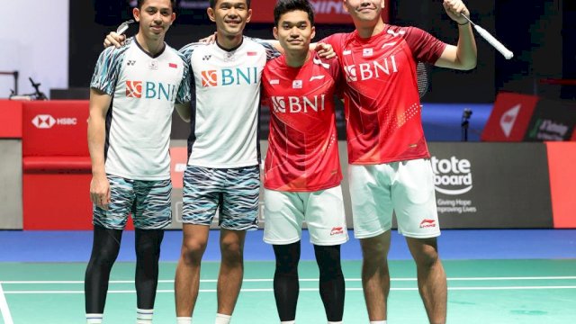 Leo Rolly Carnando/Daniel Mathin dan Fajar Alfian/Muhammad Rian Ardianto 