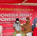 Antisipasi Lonjakan Kasus Covid-19, Binda Sulsel Gencarkan Vaksinasi di Pinrang