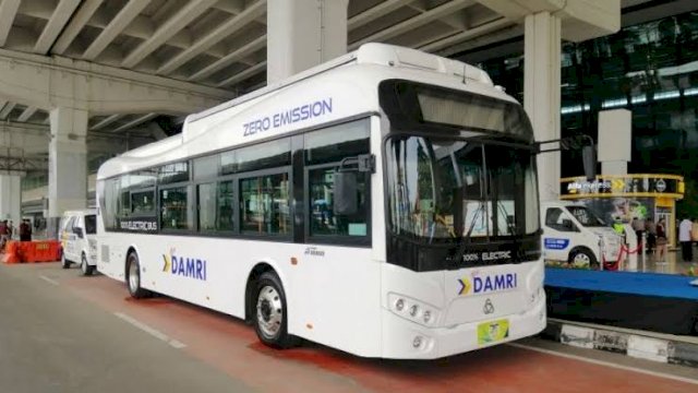 Kurangi Emisi Global, Damri Hadirkan Bus Listrik