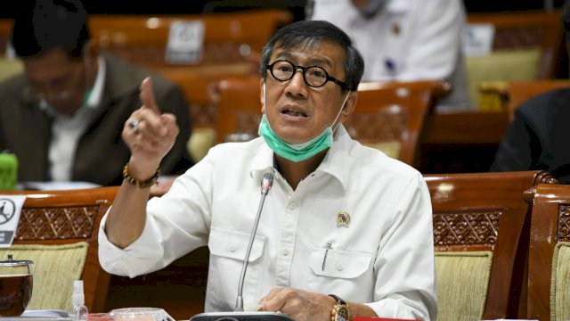 Menkumham Yasonna Laoly. Foto: dok Menkumham