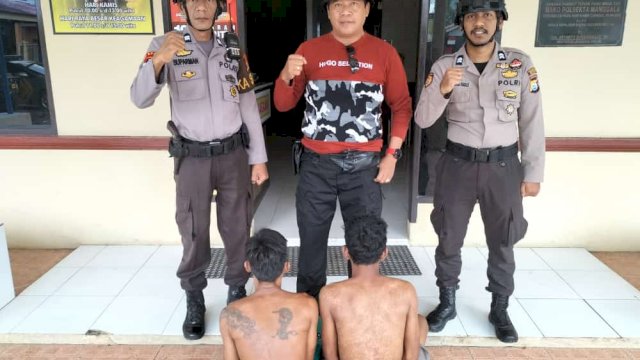 Kepolisian Sektor (Polsek) Manggala mengamankan seorang pria yang berprofesi sebagai tukang gali kubur karena mencuri disebuah workshop (bengkel) pembuatan kusen jendela/IST