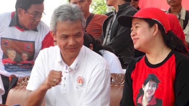 Ganjar Pranowo dan Puan Maharani. Foto: ist