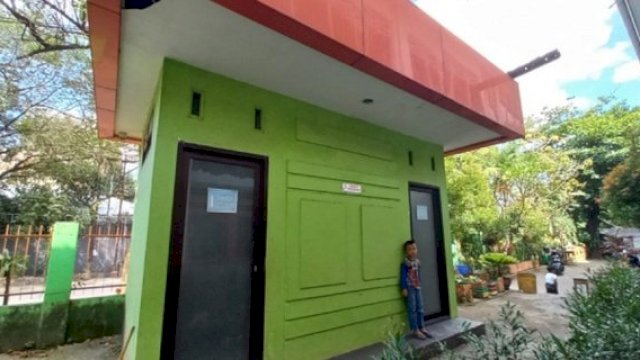 Smart toilet di salah satu bangunan sekolah. Foto: ist