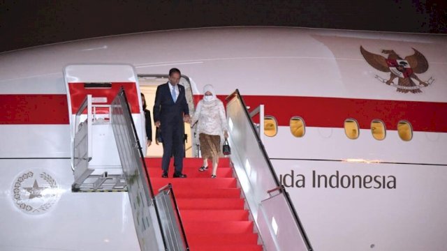 Presiden Joko Widodo dan Ibu Iriana Joko Widodo 