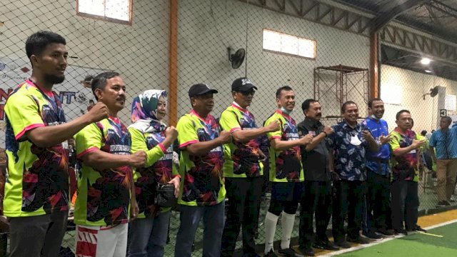 Bangun Silaturahmi Antar Angkatan, KBA SMP 5 Makassar Gelar Turnamen Futsal Ke-3