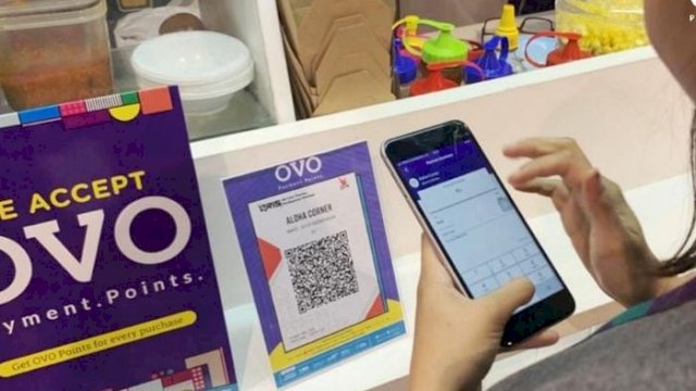 Salah satu bentuk transaksi dengan ovo. Foto: ist