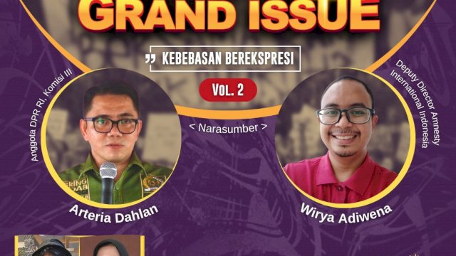 Hadirkan 2 Pembicara Ulung, Hasanuddin Law Study Centre akan Diskusi tentang  Kebebasan Berekspresi