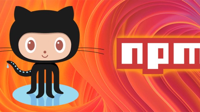 GitHub dan NPM logo
