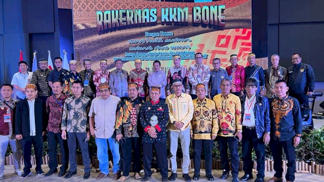 Keluarga Kerukunan Masyarakat Bone(KKMB) usai menggelar Rakernas/IST