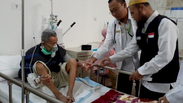 Kondisi pasien yang dirawat di KKHI Makkah. Foto: dok BPKH