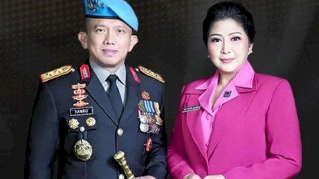 Ferdy Sambo dan Istri, Putri Candrawathi. Foto: ist