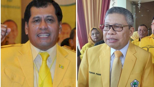 Nurdin Halid dan Taufan Pawe