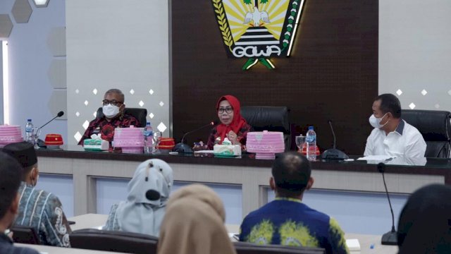 Pemerintah Kabupaten (Pemkab) Tapin Kalimantan Selatan melakukan kenjungan kerja ke Kabupaten Gowa dalam rangka Pengelolaan Kawasan Permukiman dan Penataan Pertanahan, Kamis (4/8)/IST