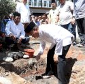 Momen Kebersamaan Kembali DP dan IAS di Peletakan Batu Pertama Masjid Barakatul Ilham