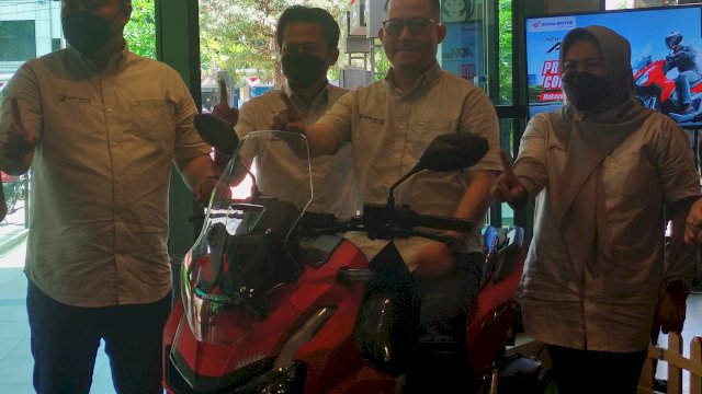  Astra Motor Sulawesi Selatan(Sulsel) secara resmi meluncurkan New Honda ADV160 di Mall Ratu Indah, Sabtu, (6/8/2022)/IST