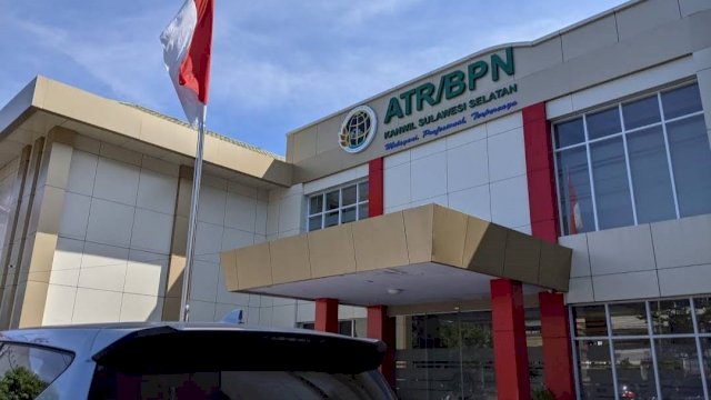 Kantor BPN Sulsel. FOto: portalmedia/al fath