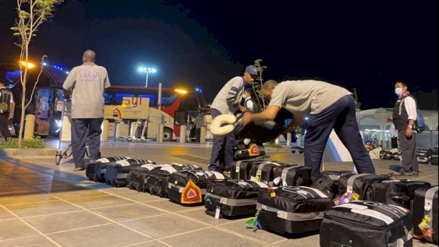 Kloter 14 dan 15 Debarkasi Makassar Mendarat di Bandara Hasanuddin Malam Ini