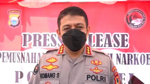 Kabid Humas Polda Sulsel, Kombes Pol Komang Suartana(PORTAL MEDIA/REZA)