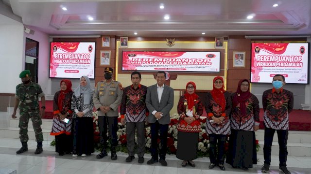 Perempuan Top Viralkan Perdamaian, Pelibatan Masyarakat dalam Pencegahan Terorisme Melalui FKPT, yang dilaksanakan di Kantor Bupati Gowa, Kamis, 11 Agustus 2022/IST