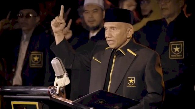 Ketua Majelis Syuro Partai Ummat, Amien Rais. Foto: ist