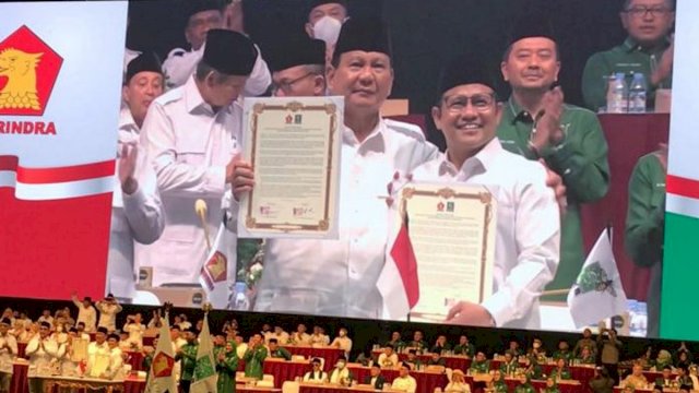 Koalisi Kebangkitan Indonesia Raya Resmi Dijalin PKB dan Gerindra