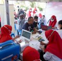 Kejar Target Vaksinasi, Dinkes Makassar Buka Gerai di Car Free Day