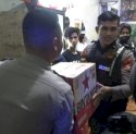 Polisi Sita Ratusan Botol Miras dari Penjual Miras Berkedok Bengkel