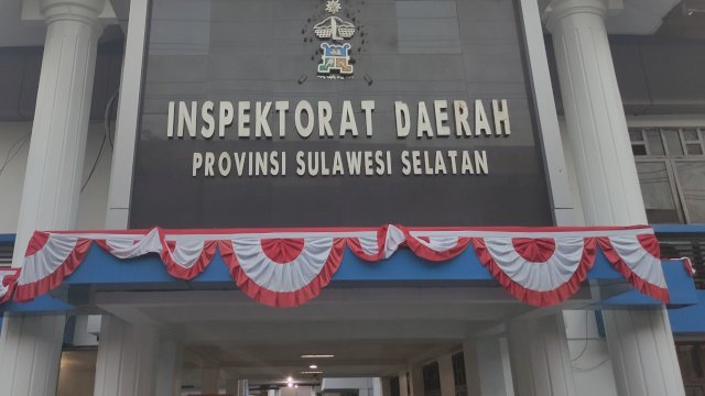 Komisi Pemberantasan Korupsi (KPK) menyambangi Inspektorat Pemerintah Provinsi (Pemprov) Sulawesi Selatan (Sulsel) pada Senin (15/8/2022)(PORTALMEDIA/AL FATH)
